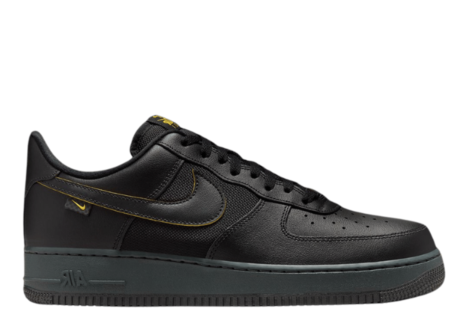 Nike Air Force 1 Low Black Yellow Ochre FZ4617 001 Release Info